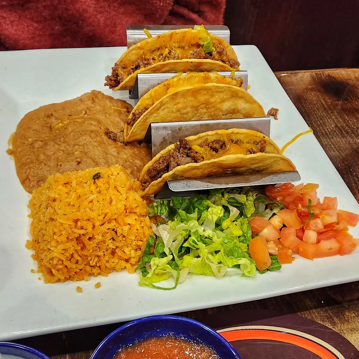 Crispy Taco Plate 3