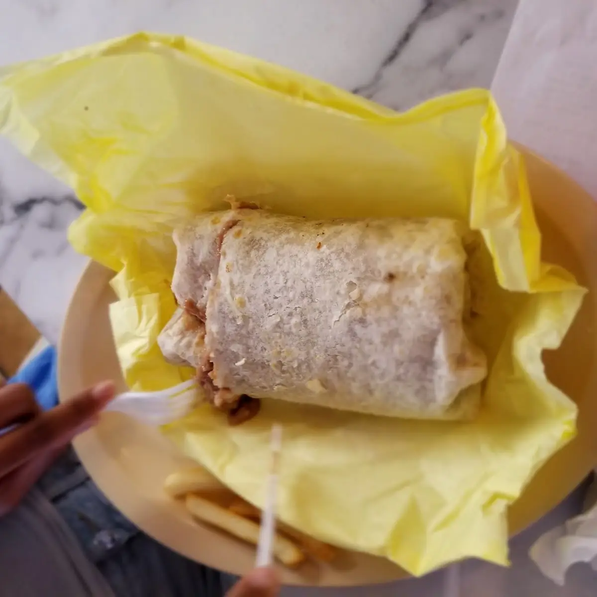 Bean and Cheese Burrito