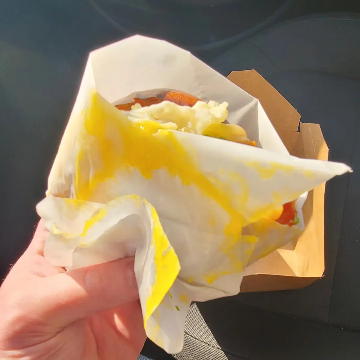 Bacon Egg and Cheese Breakfast Sandwich