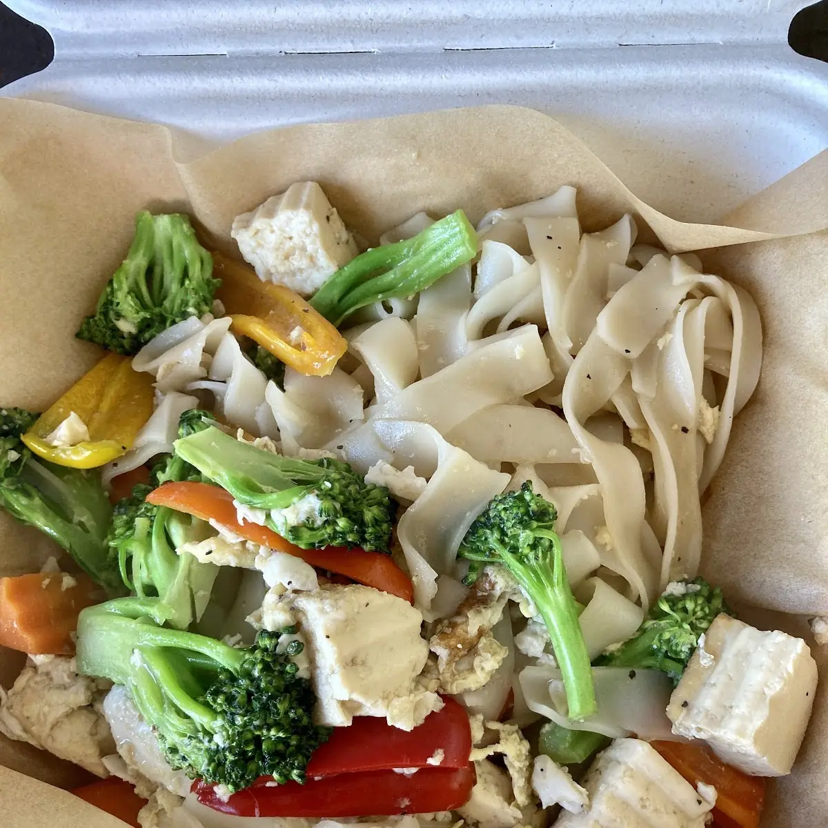 Pad See EW with Tofu