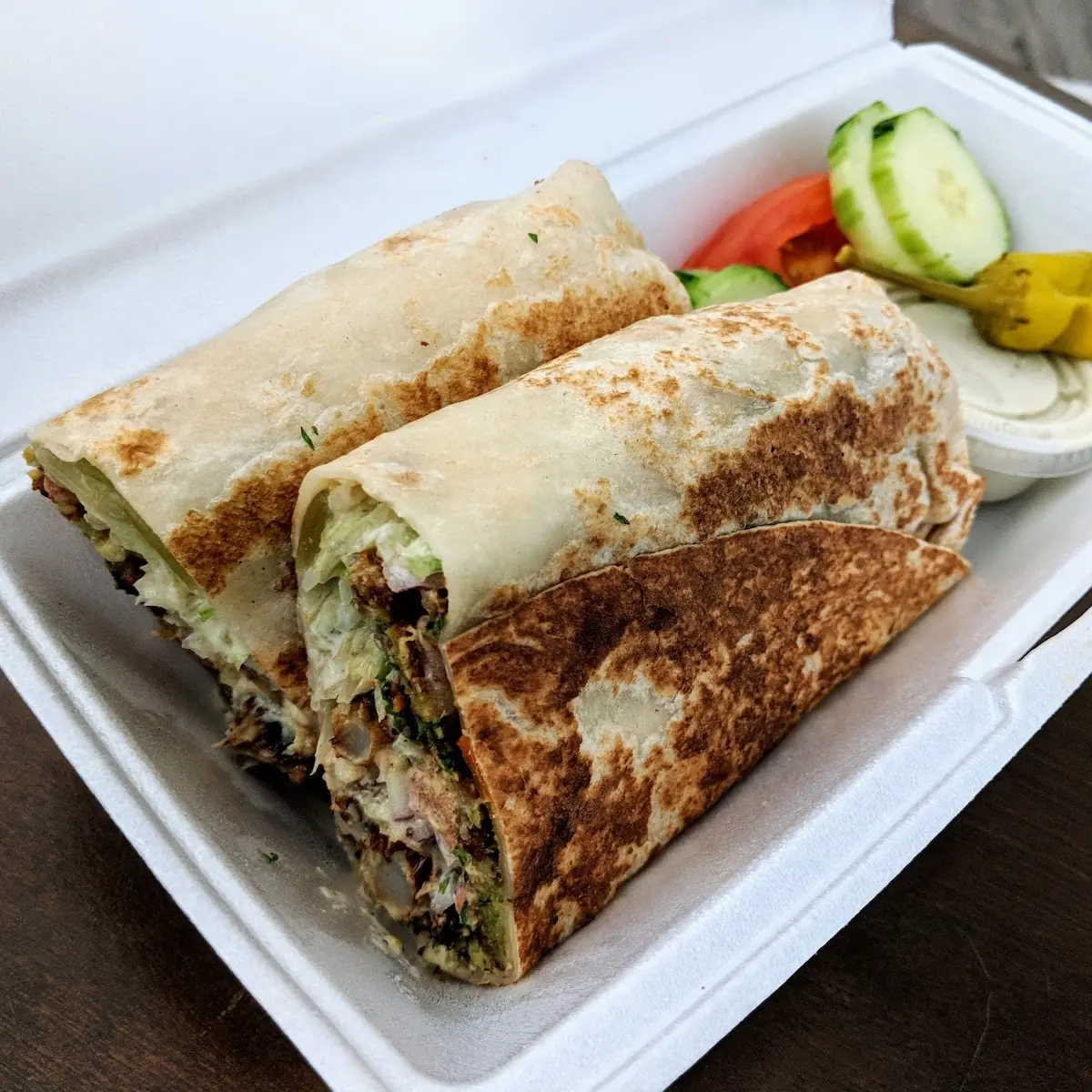 Greek Burrito Supreme