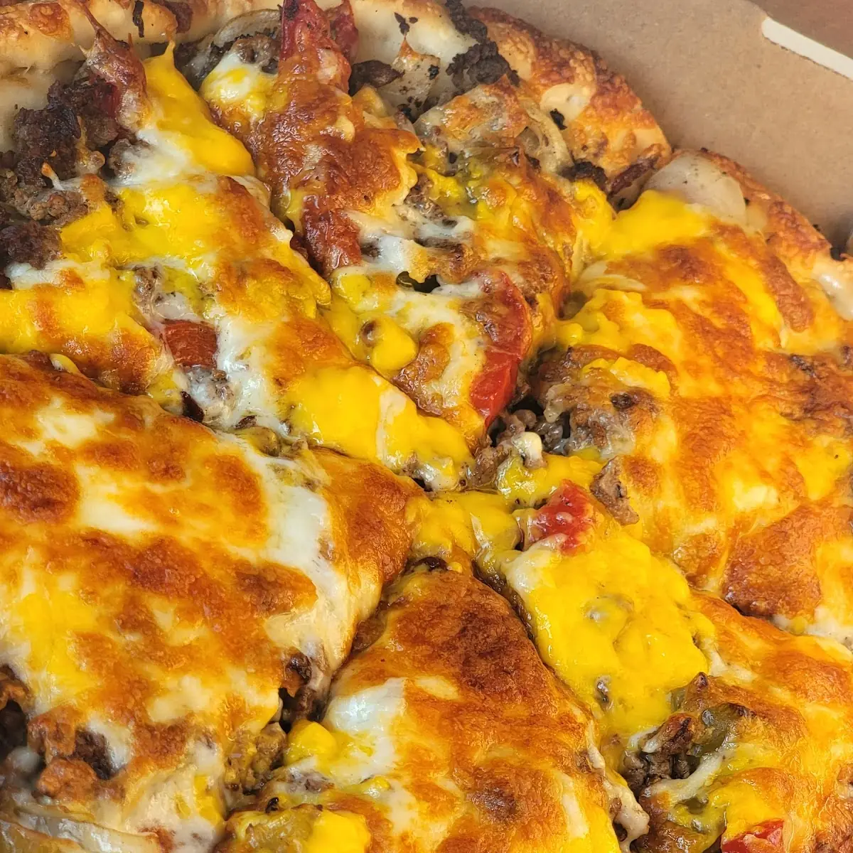 Bacon Cheeseburger Pizza