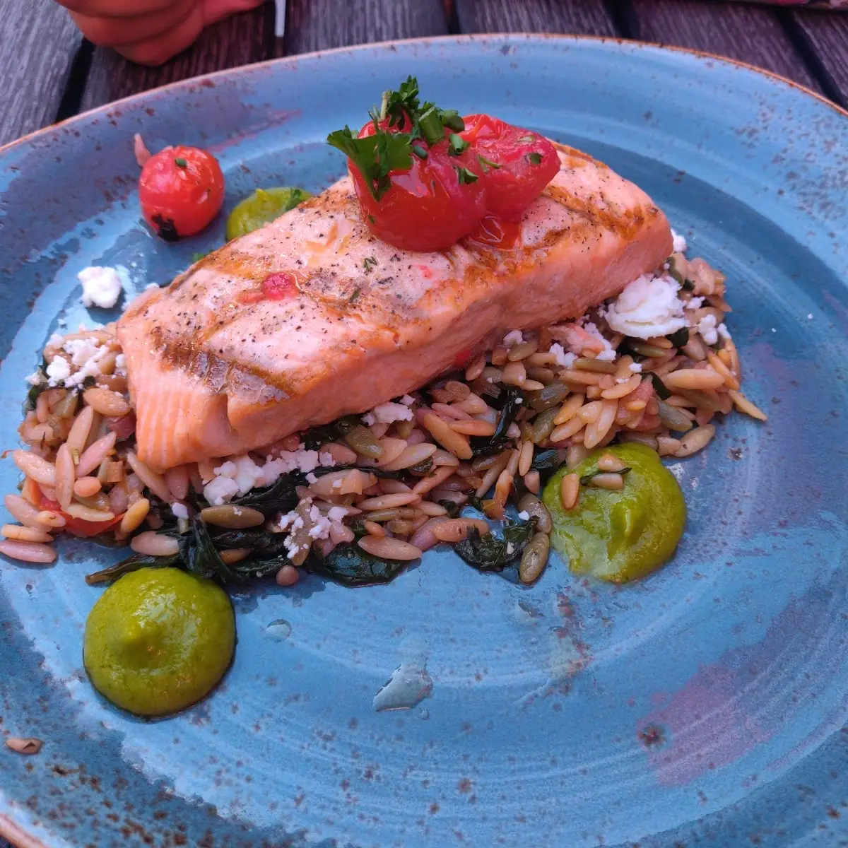 Grilled Atlantic Salmon
