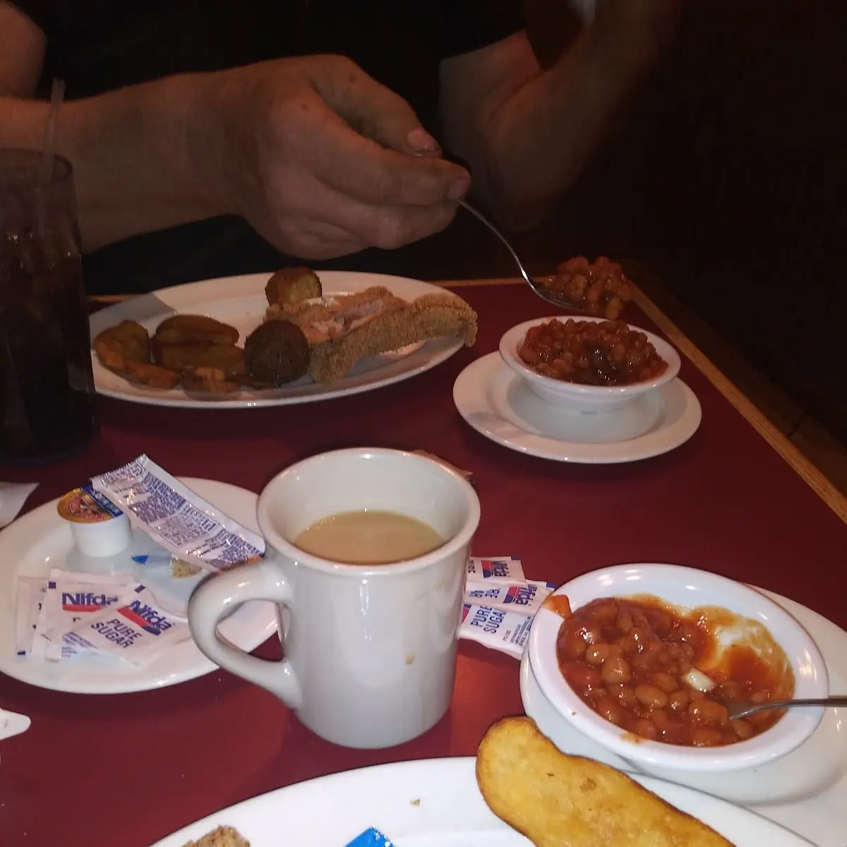 Cat Fish and Baked Beans