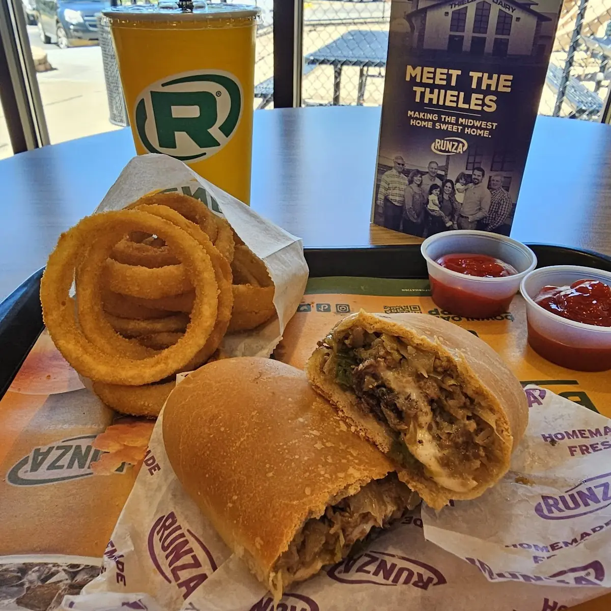 Runzo Philly Cheese Steak