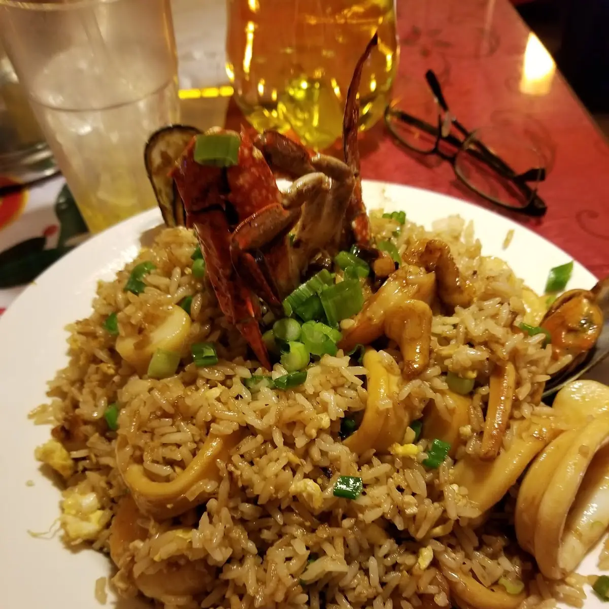 Arroz Chaufa De Mariscos