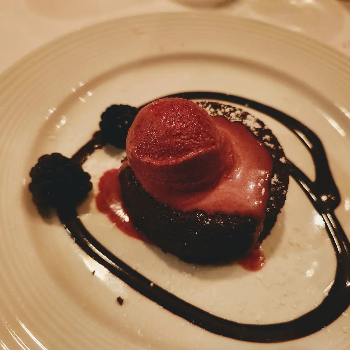 Molten Chocolate Cake