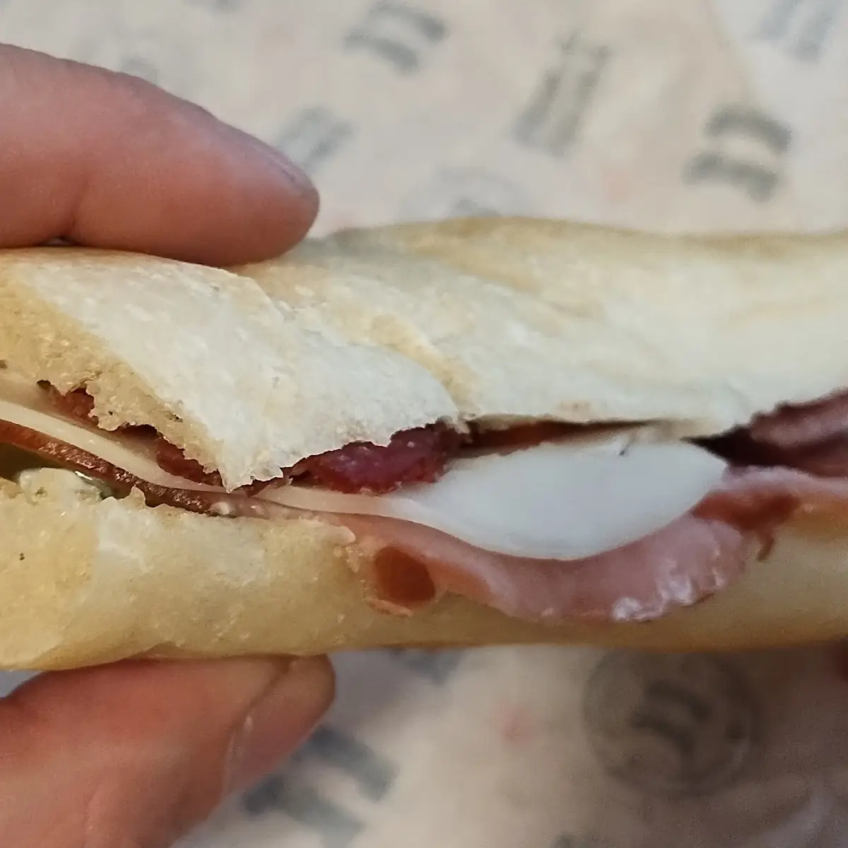 GIANT TOASTED HAM & 3 CHEESE MELT