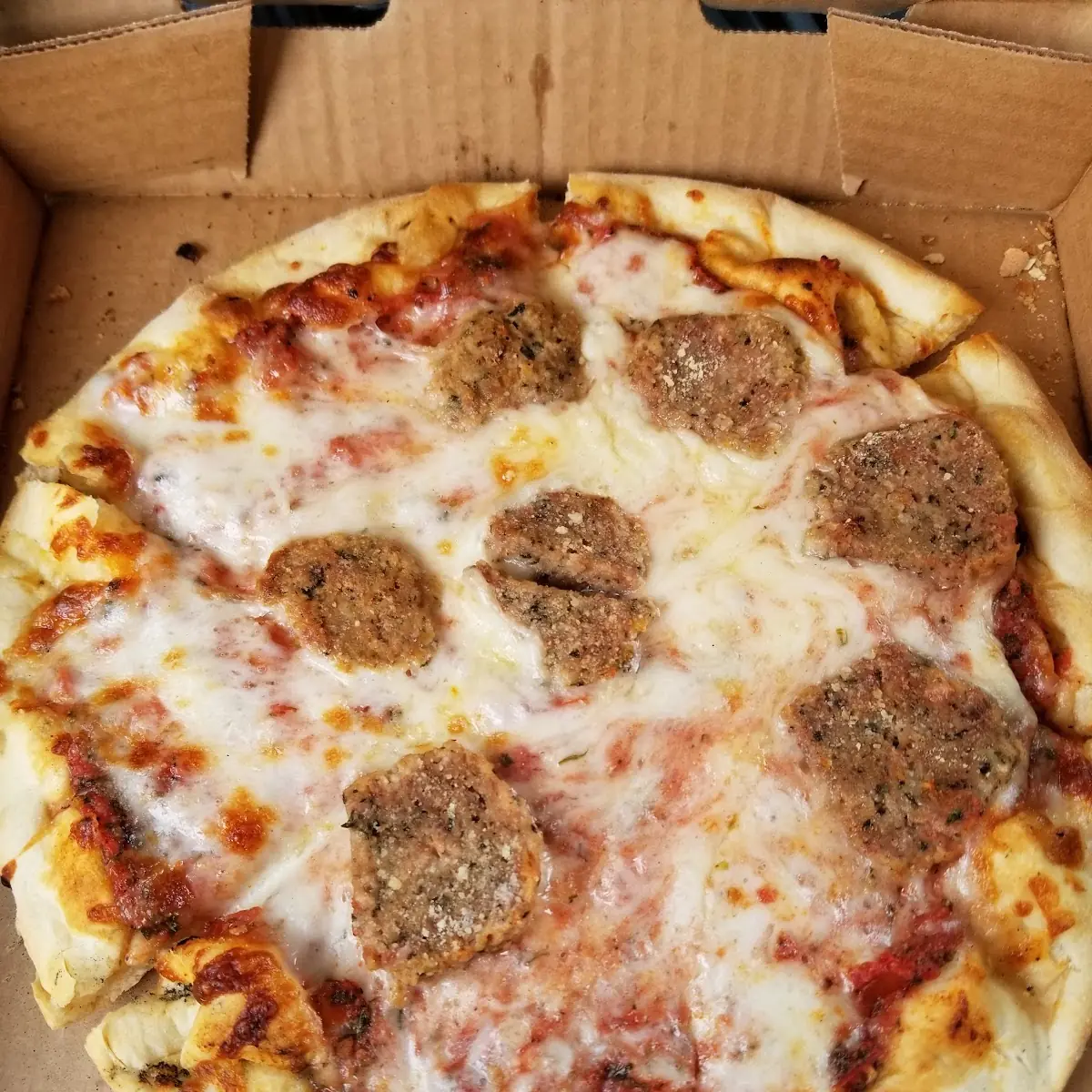 Meatball Personal Pizza