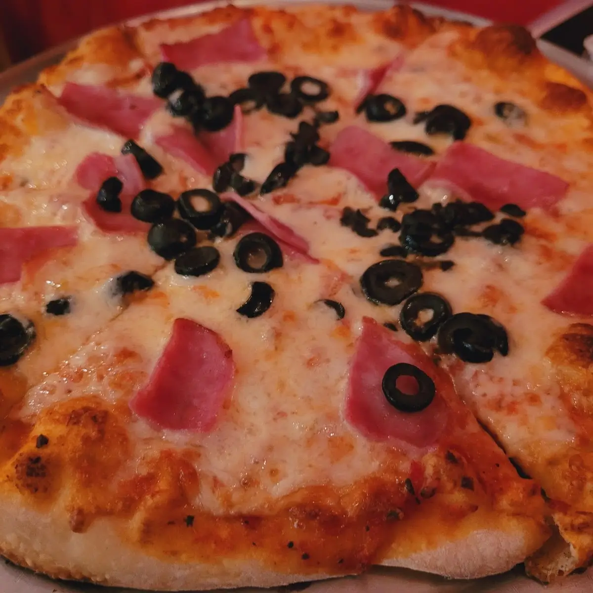 Turkey Ham and Olives