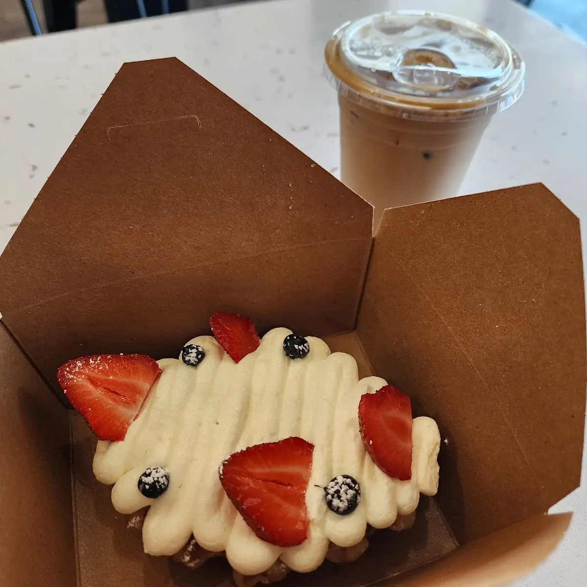 Mixed Berry Croffle