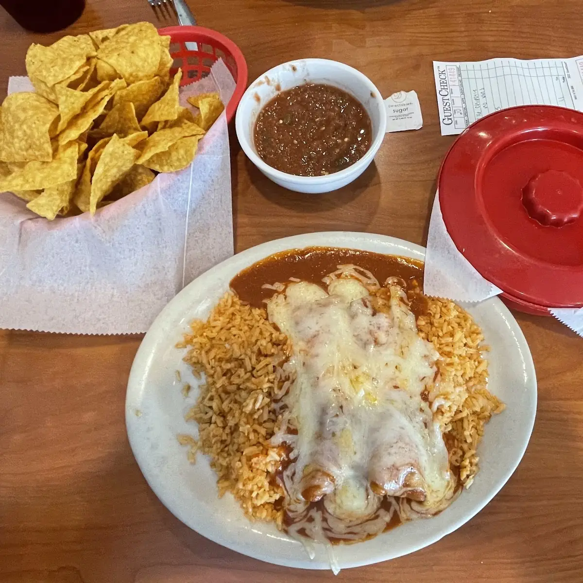 Chipotle Chicken Enchiladas