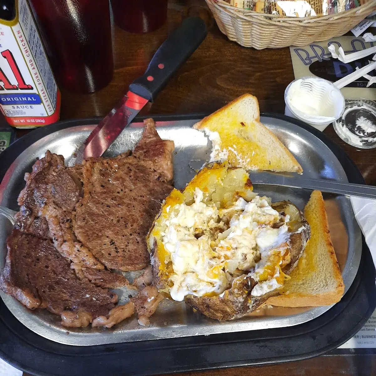 Steak and Baked Potato