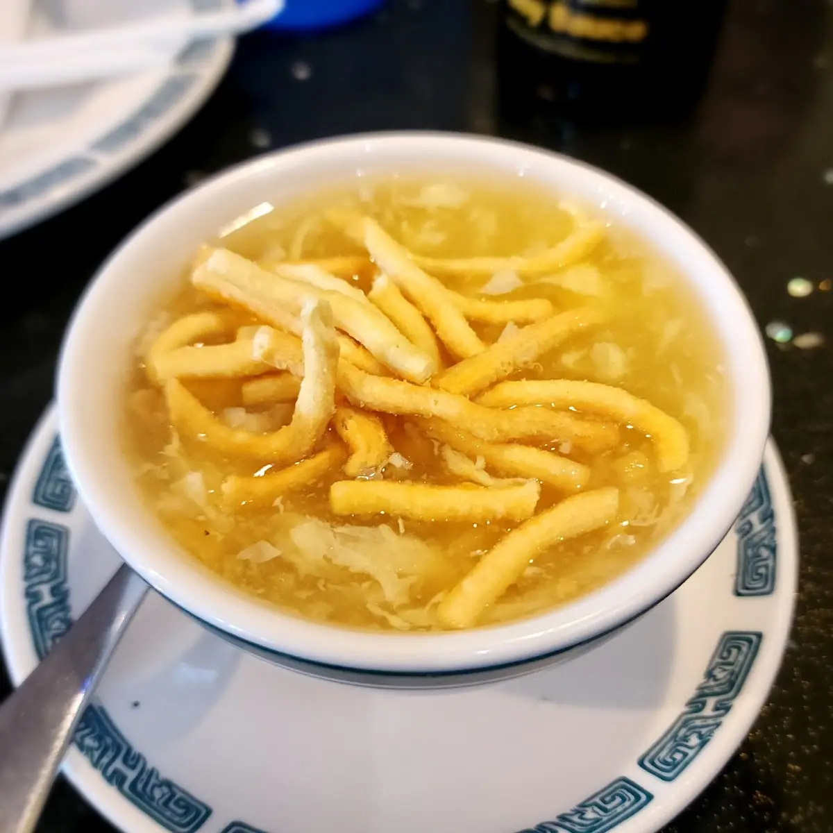 Chicken & Shrimp Sizzling Rice Soup