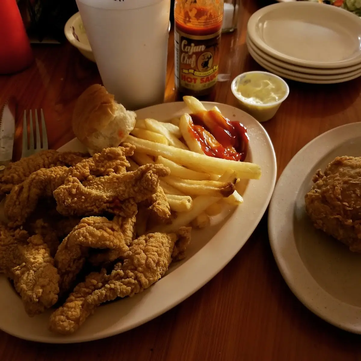 Fried Catfish Stuff Bell Peppers