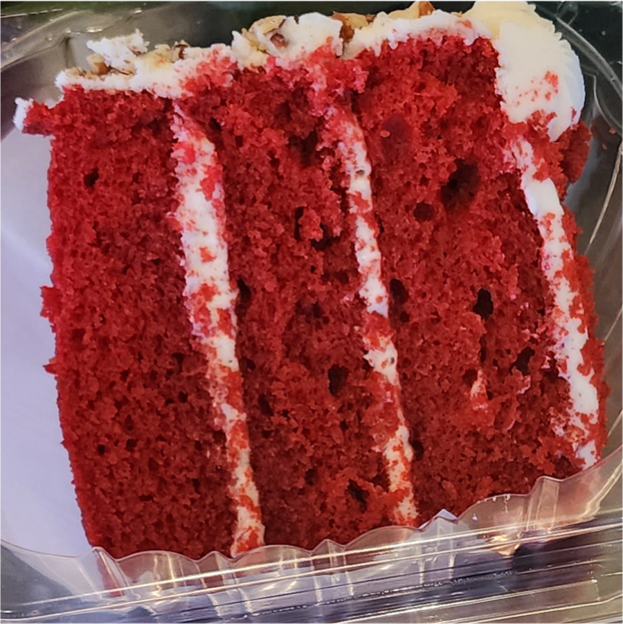 Red Velvet Cake Slice