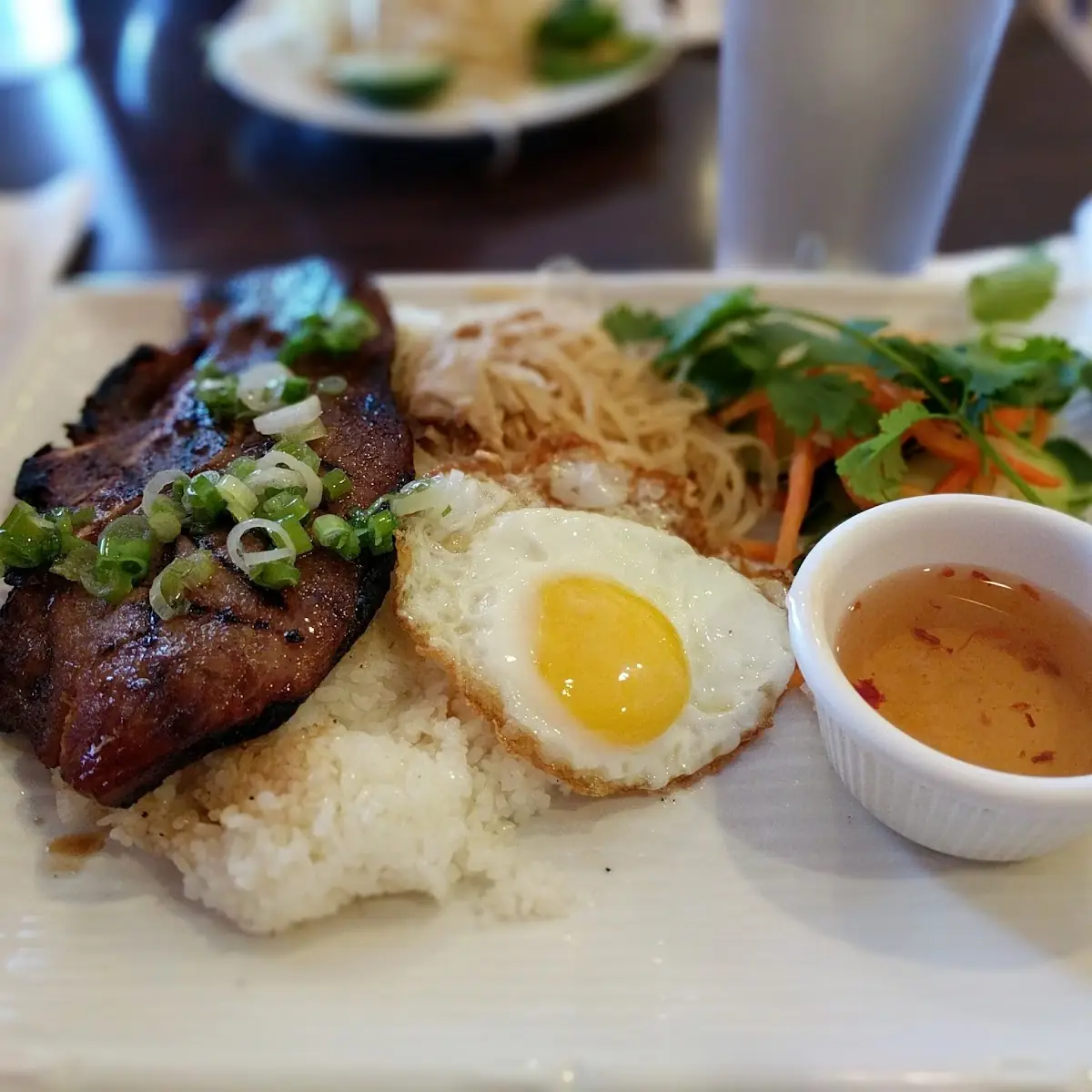 Vietnamese Pork Chops and Eggs