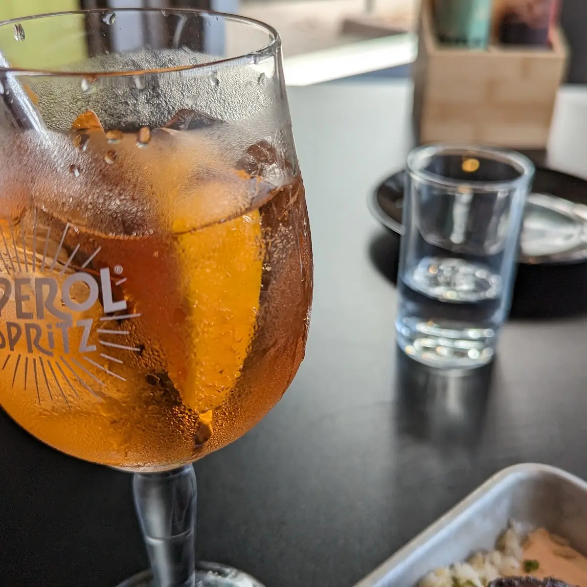 Aperol Spritz, Sawyer's Craft BBQ