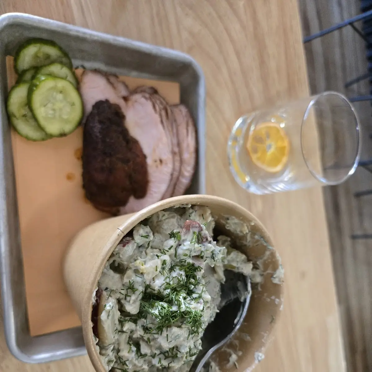 Dill Potato Salad, Sawyer's Craft BBQ