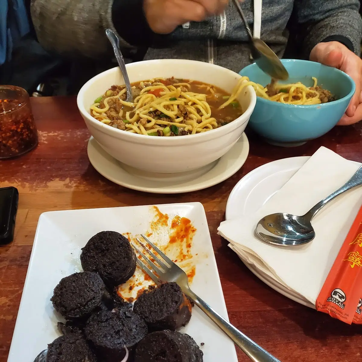 Fried Blood Sausage