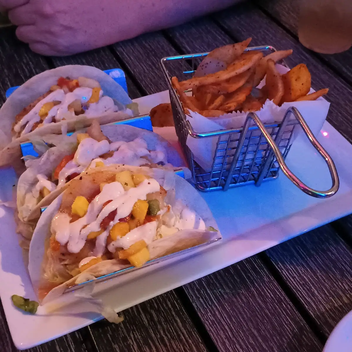 Pow Pow Shrimp Tacos