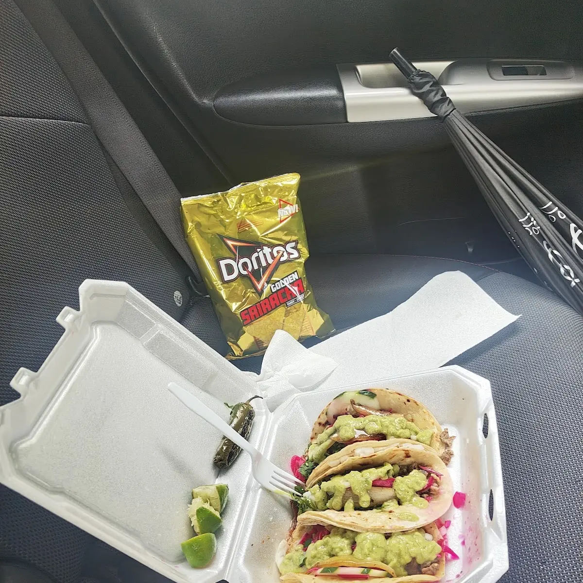 3 Steak Tacos with Everything on Them
