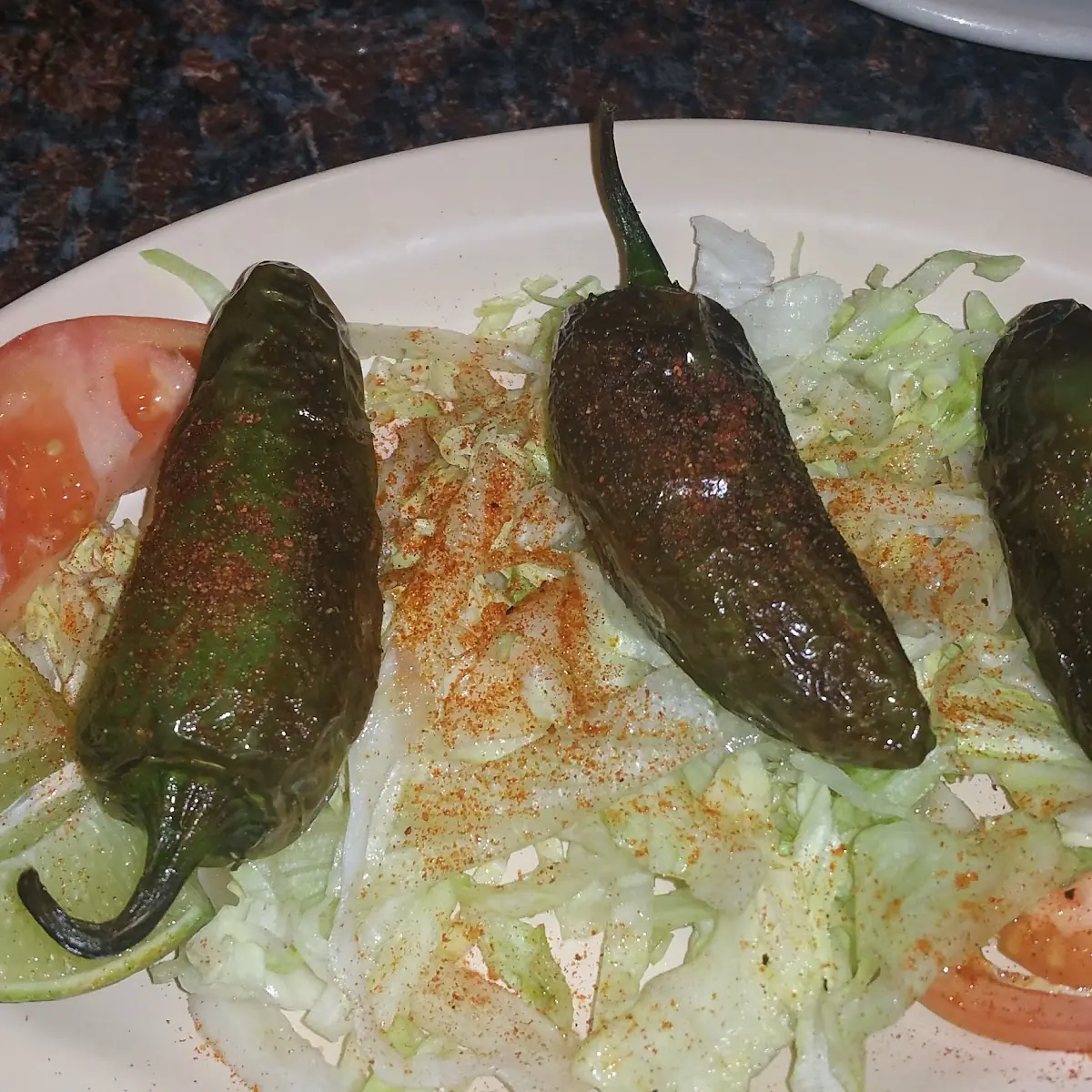 Grilled Jalapeños