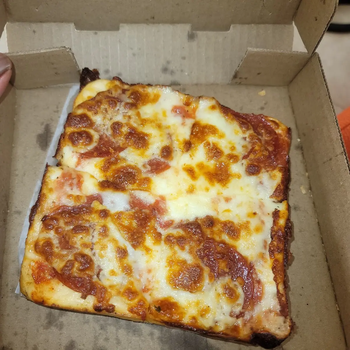 Deep Dish Pepperoni Pizza