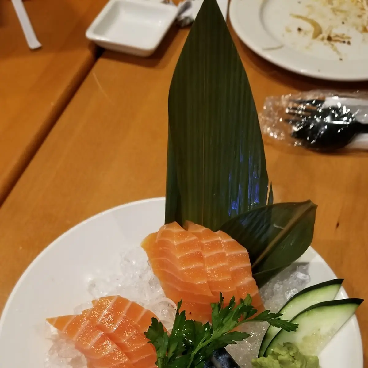 Tuna and Salmon Sashimi