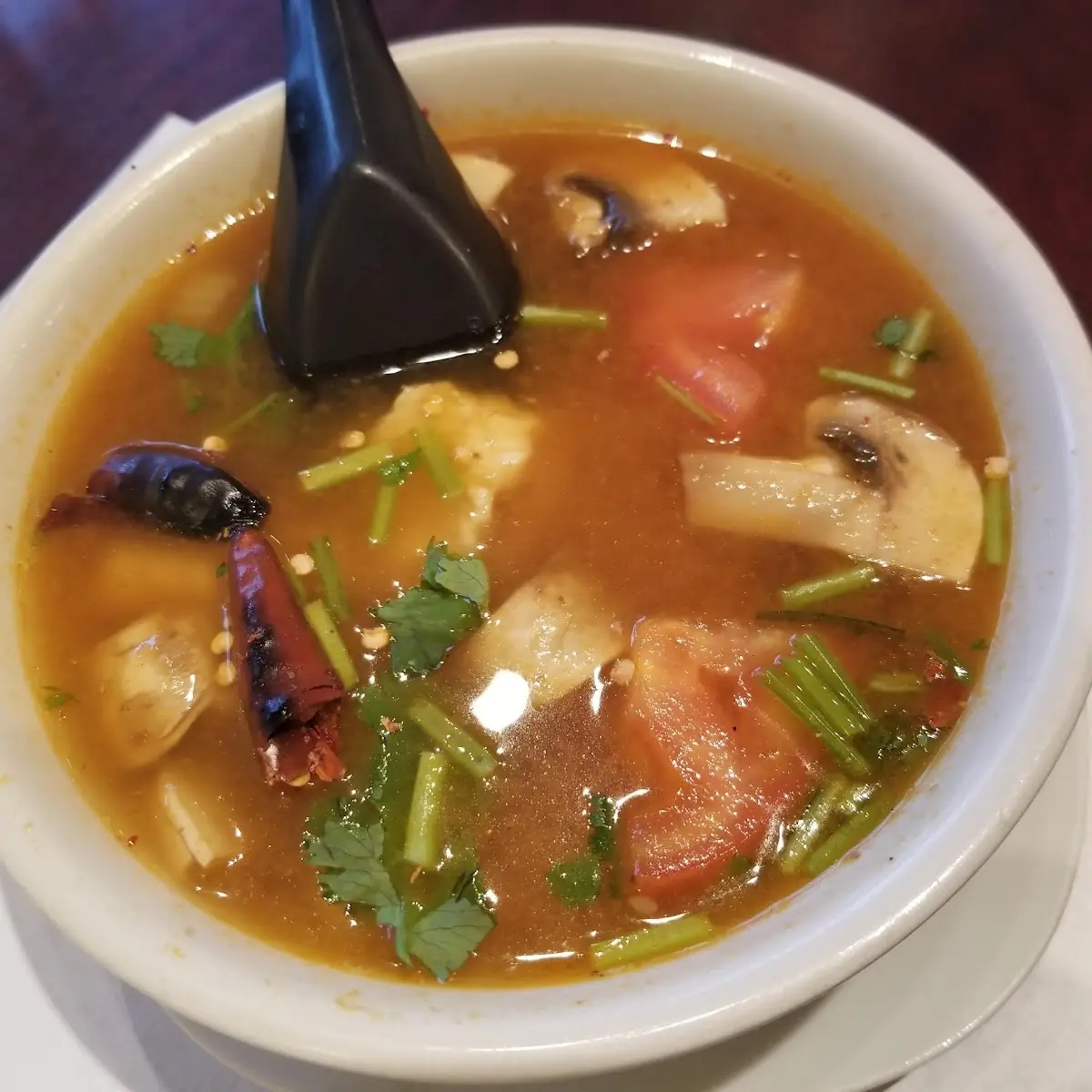 Tom Yum Tofu Soup