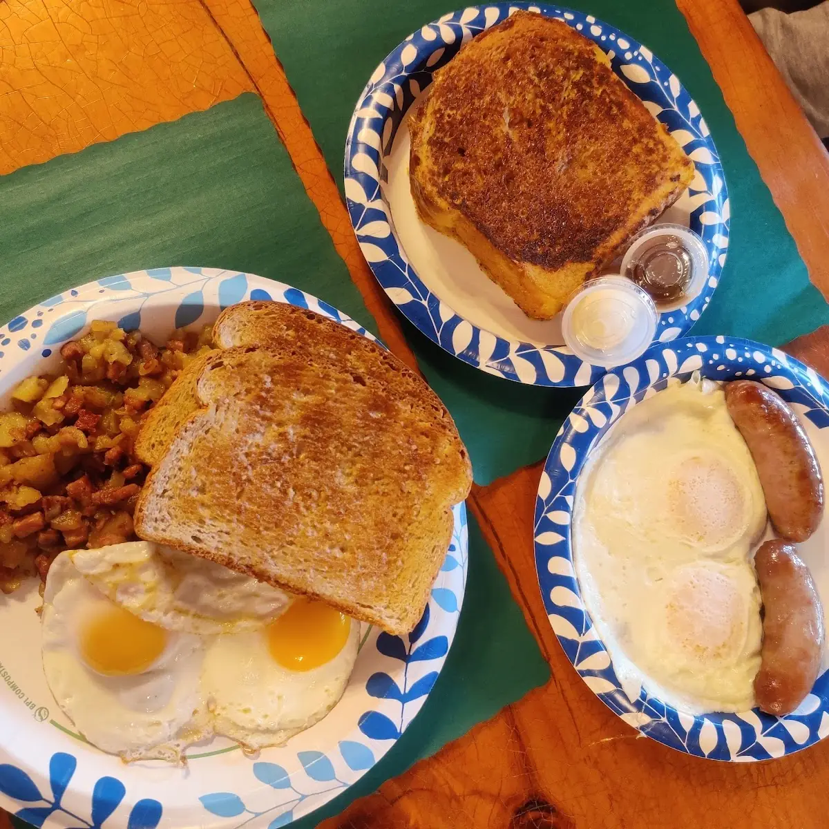 Two Eggs Home Fries & Toast