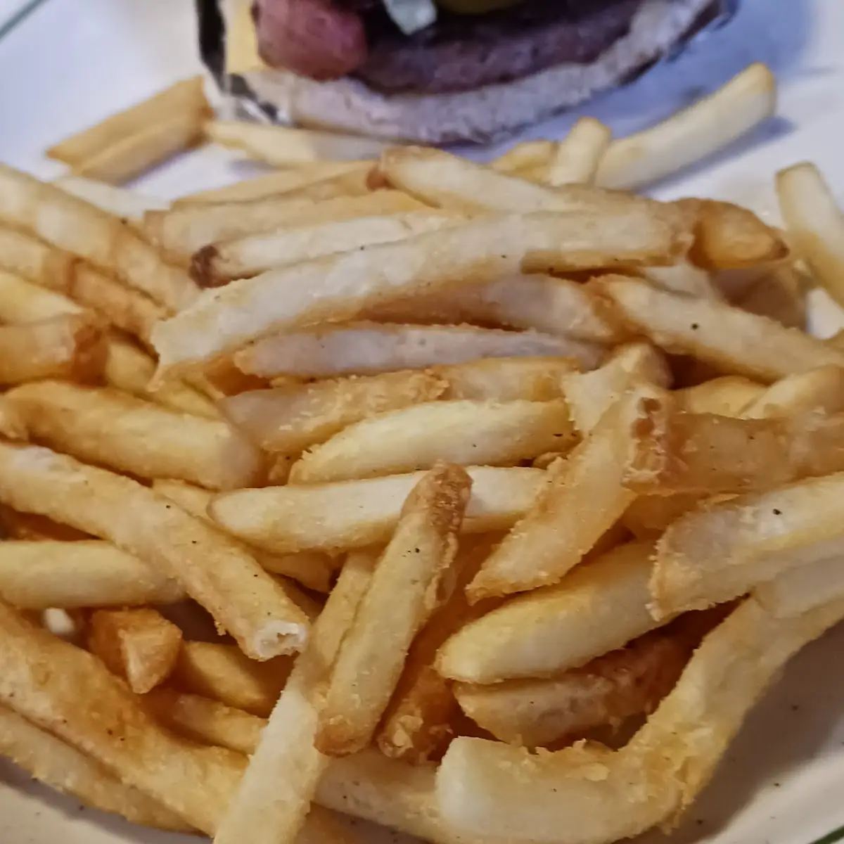 Mexican Hamburger with Fries