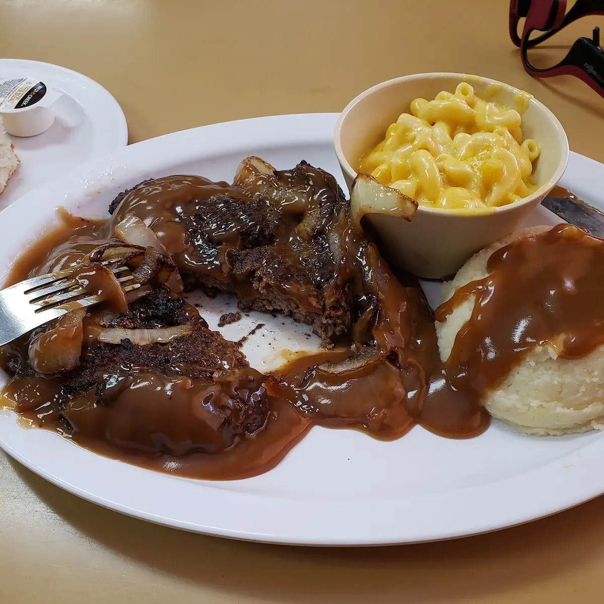 Burnt Hamburger Steak