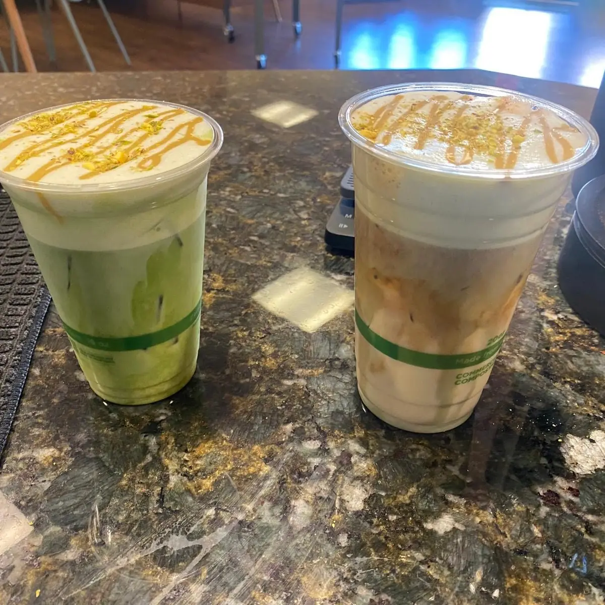 Strawberry Matcha Latte