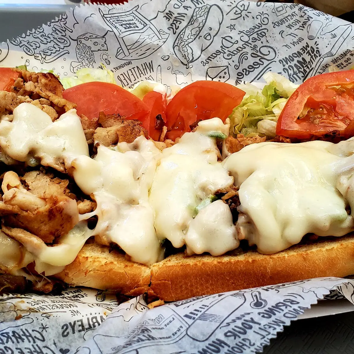 Philly Cheese Steak Sandwich
