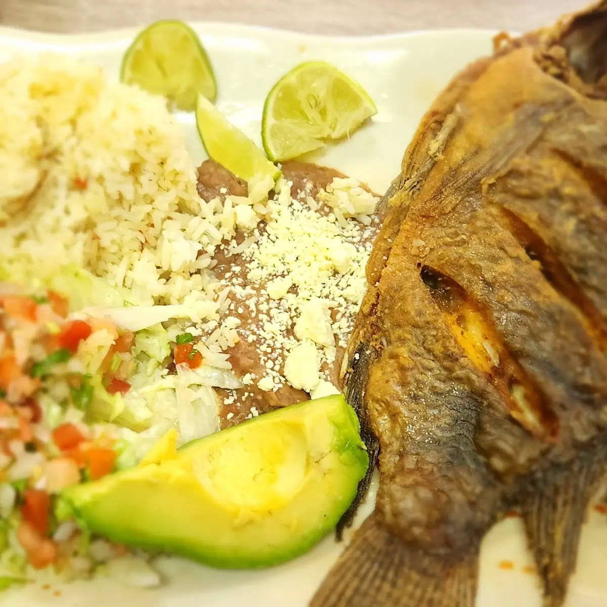 Mojarra Frita Fried Tilapia