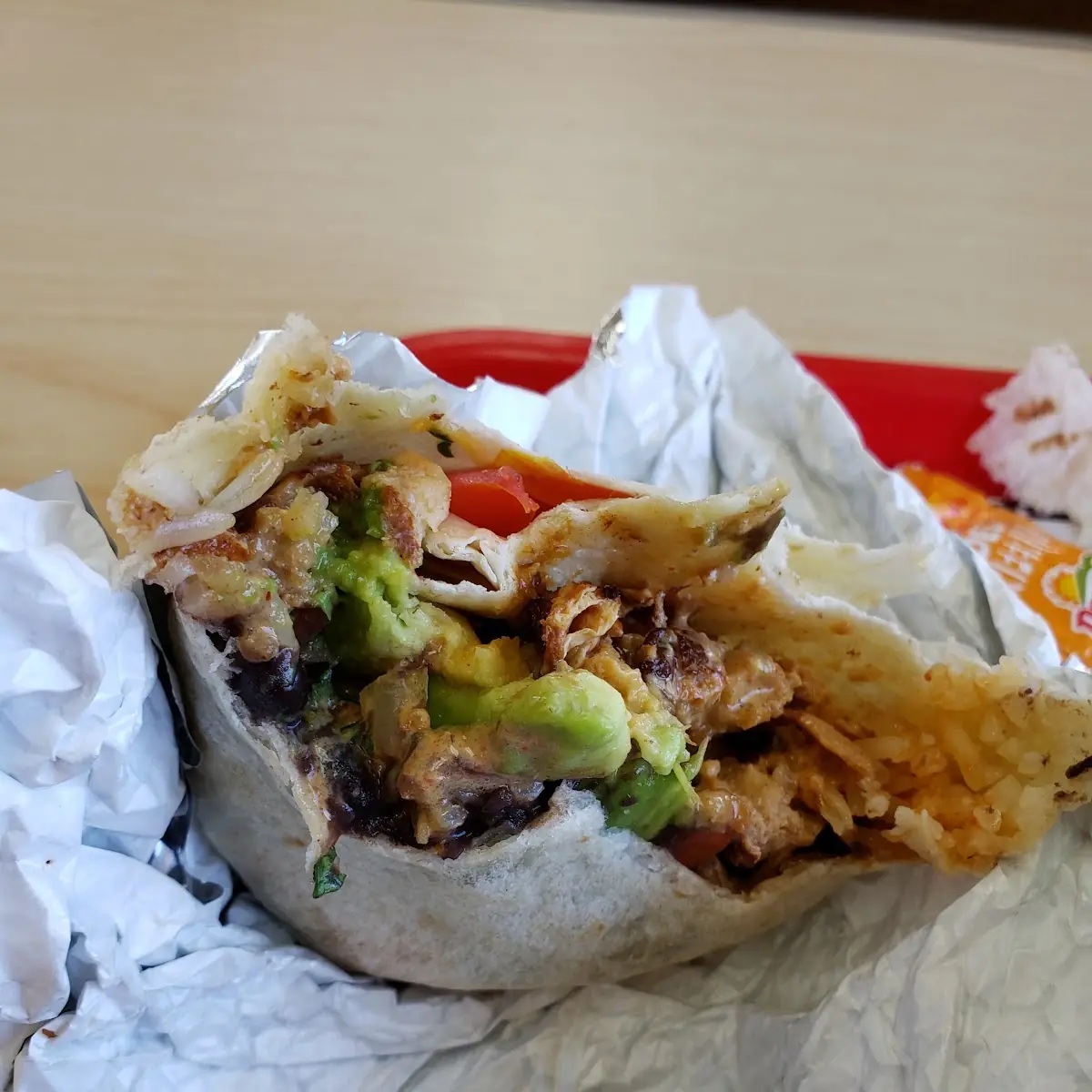 Looks Like a Chicken Burrito