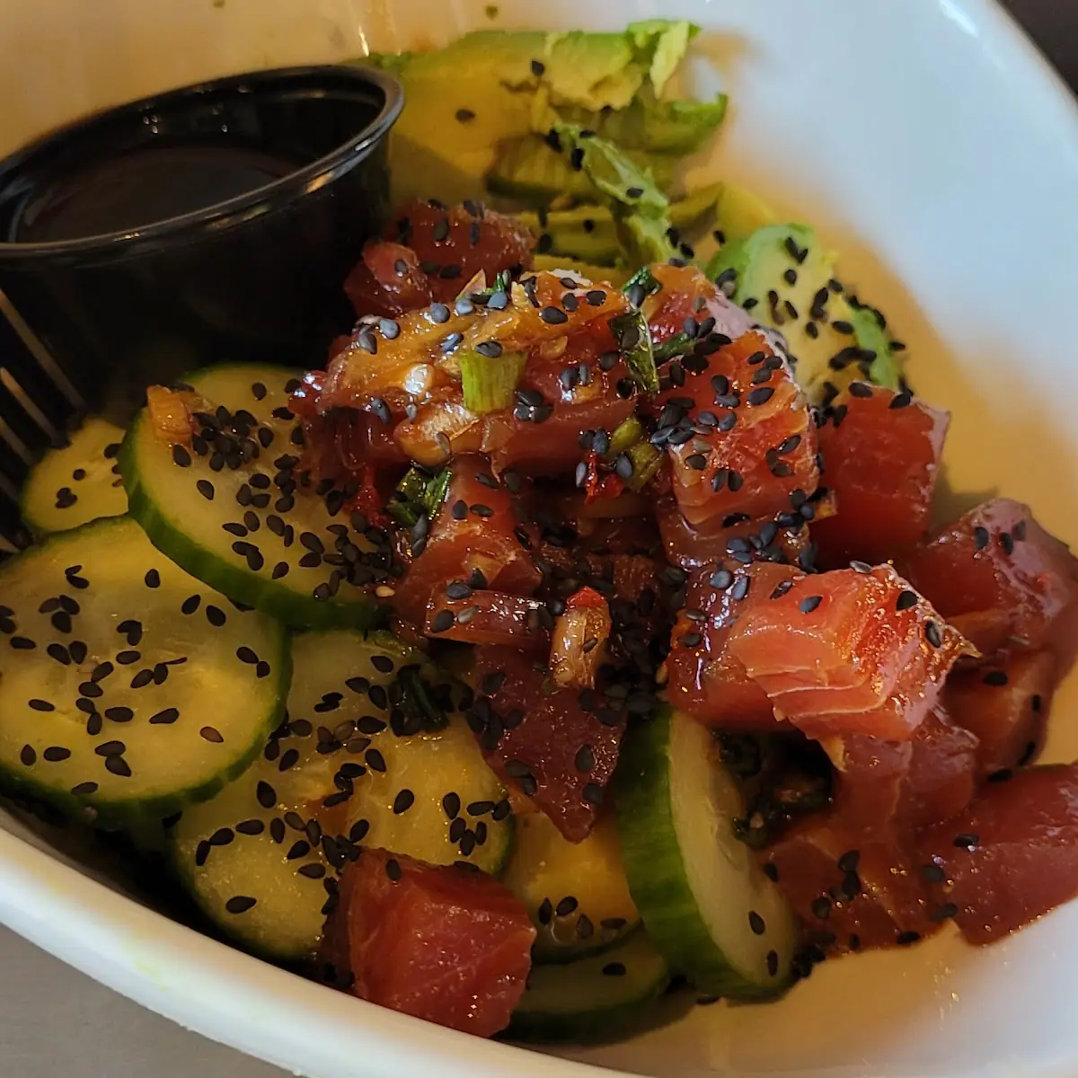 Ahi Poke Salad