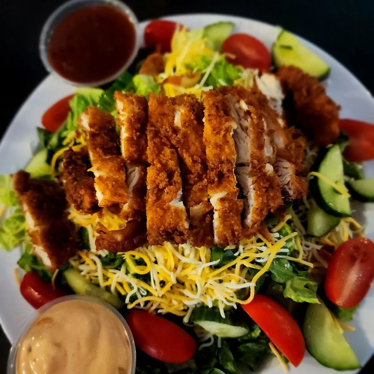 Fried Chicken Salad
