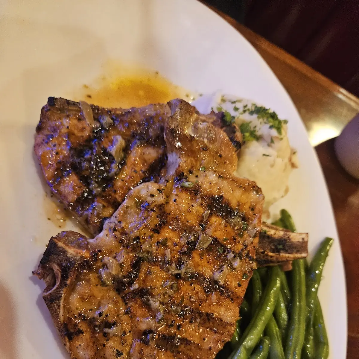 Whiskey Pork Chop