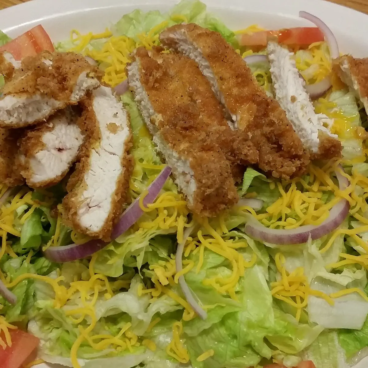 Fried Chicken Salad