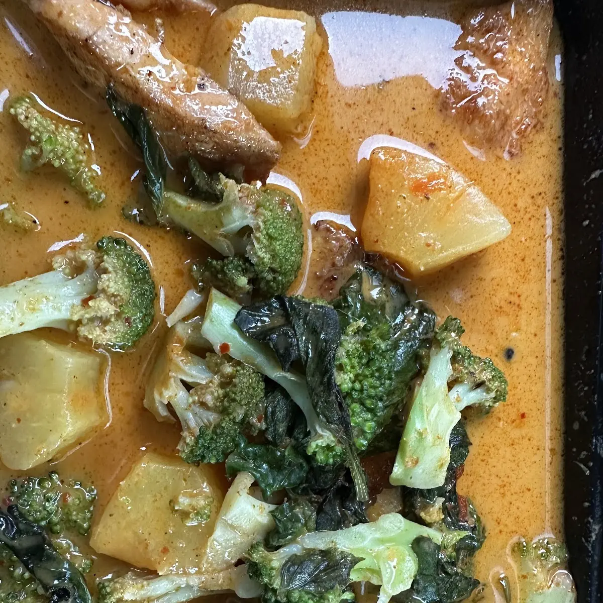 Grilled Salmon Curry