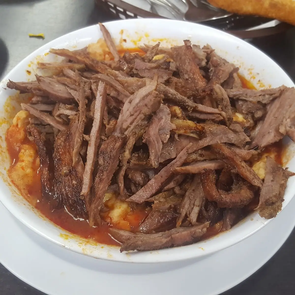 Tashreeb Beef Shawarma Plate