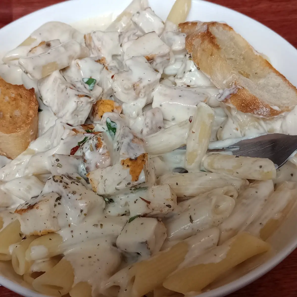 Penne Chicken Alfredo