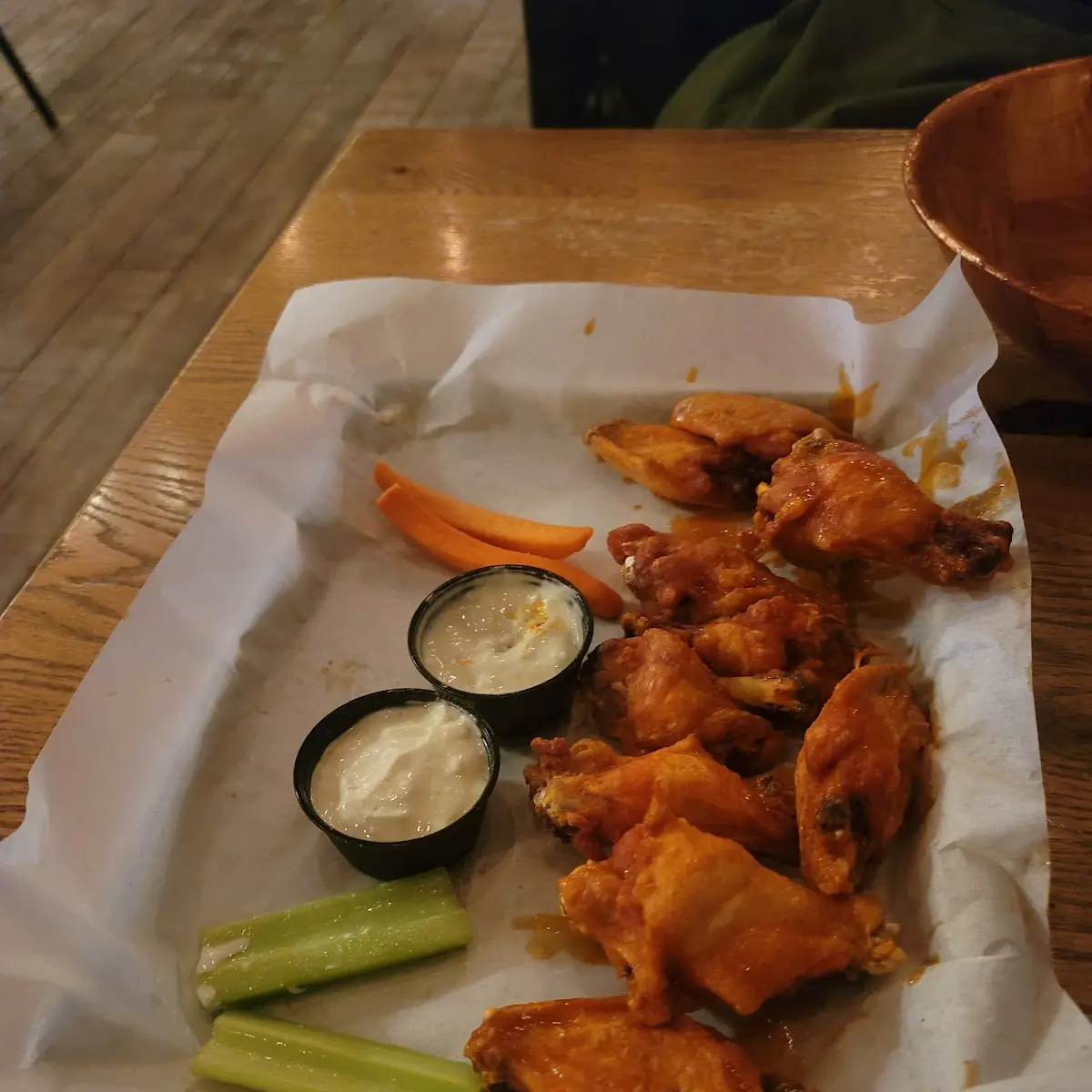 Buffalo Bleu Chicken Wings