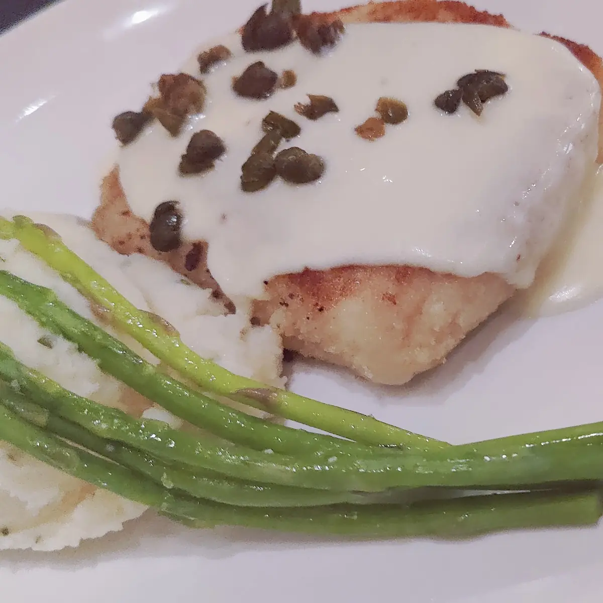 Macadamia Crusted Halibut