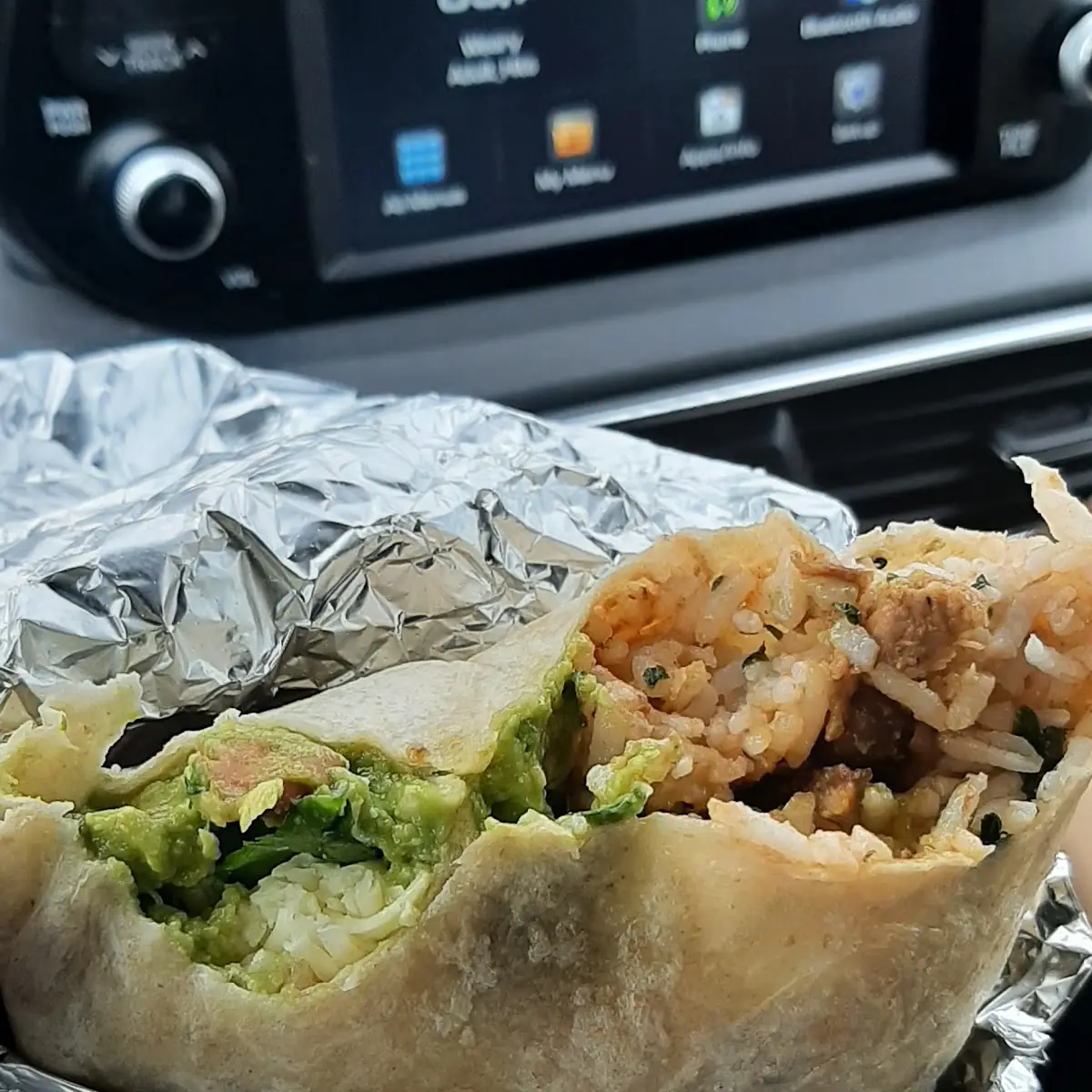 Chipotle Honey Chicken Burrito