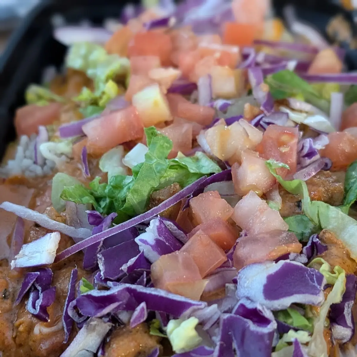Chicken Tikka Masala and Salad