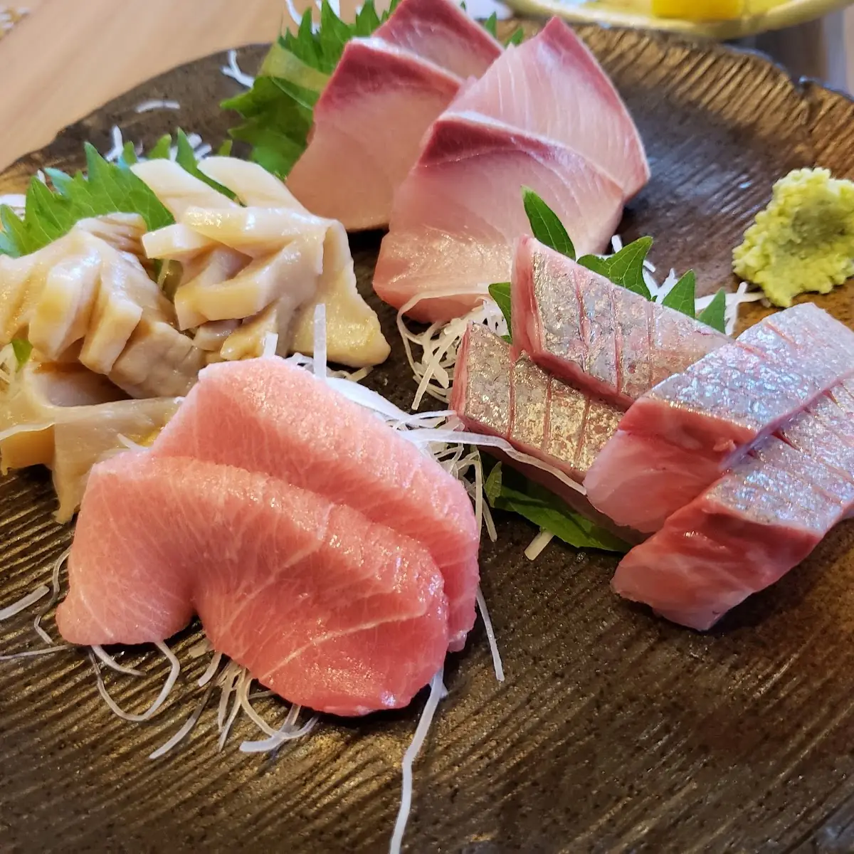 Yellowtail Hamachi Sashimi