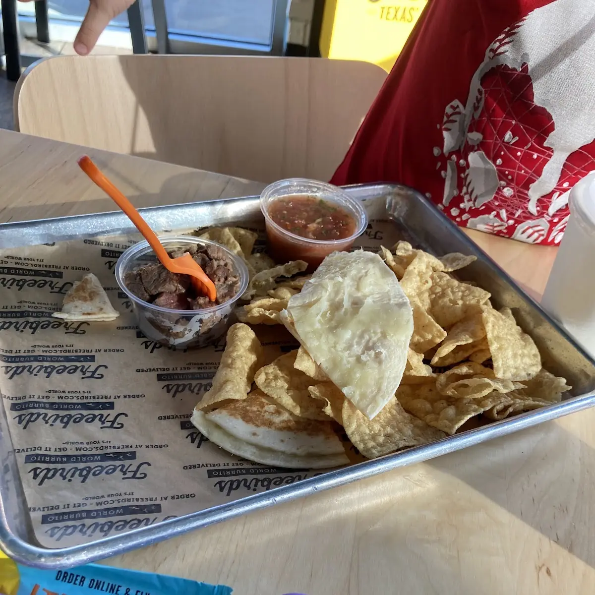 Freebirds Chicken Quesadilla